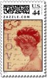 Love postal stamps